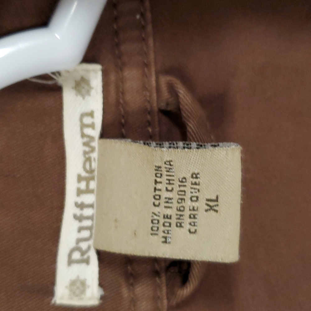 Ruff Hewn Brown Utility Jacket XL - Picture 3 of 7